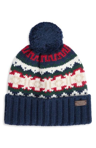 Barbour Barbour Kane Fair Isle Beanie & Scarf Set