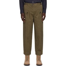 Barbour Barbour Khaki Maison Kitsuné Edition Cotton Cargo Pants