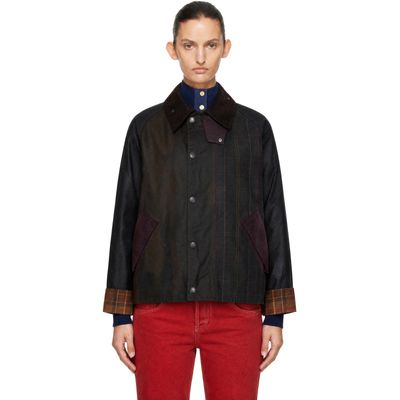 Barbour Barbour Khaki Patchwork Transport Waxed Jacket