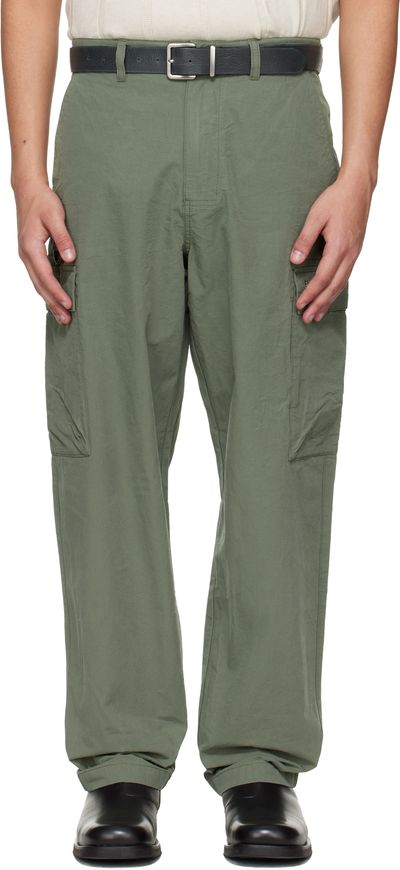 Barbour Barbour Khaki Spey Poplin Relaxed Cargo Pants