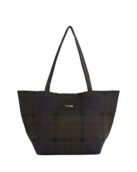 Barbour Barbour Layla Large Tartan Tote Bag