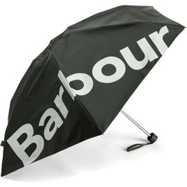 Barbour Barbour Logo Print Telescopic Mini Umbrella
