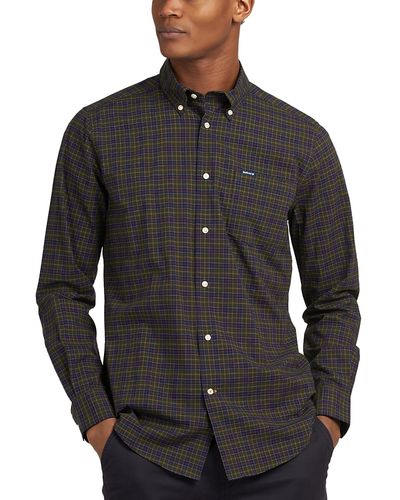 Barbour Barbour Lomond Cotton Blend Check Pocket Shirt