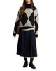 Barbour Barbour Marlow Argyle Turtleneck Sweater - 2