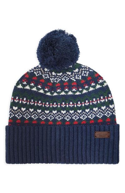 Barbour Barbour Marlow Fair Isle Pom Beanie
