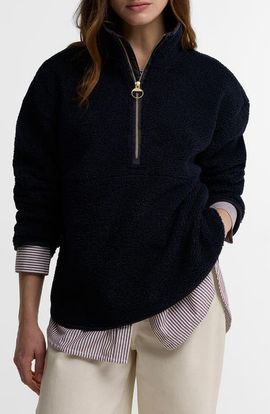 Barbour Barbour Merys Quarter Zip Fleece Pullover