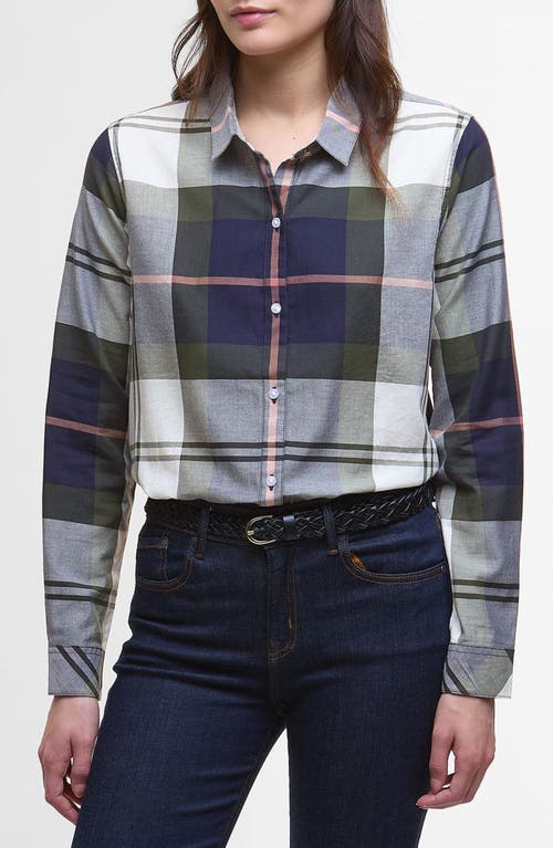 Barbour Barbour Mooreland Plaid Cotton Button-Up Shirt