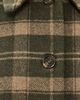 Barbour Barbour Myla Checked Wool Coat Olive/Biscuit Check - 6