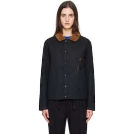 Barbour Barbour Navy Macklow Waxed Jacket