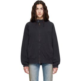 Barbour Barbour Navy Royston Cotton Harrington Bomber Jacket