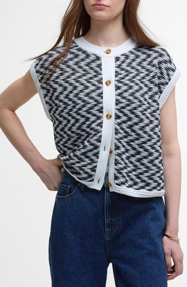 Barbour Barbour Oliva Short Sleeve Cardigan
