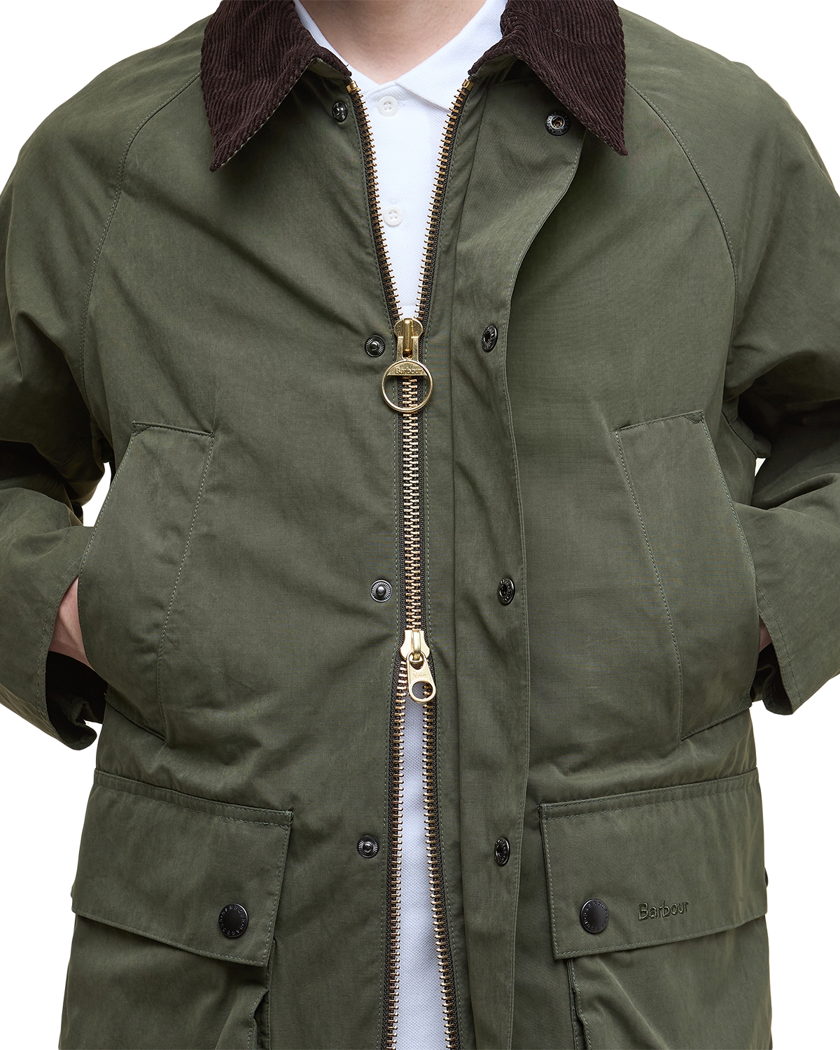Barbour - Peached Oversized Bedale Casual Jacket
