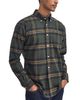 Barbour Barbour Portdown Olive Cotton Check Shirt - 3
