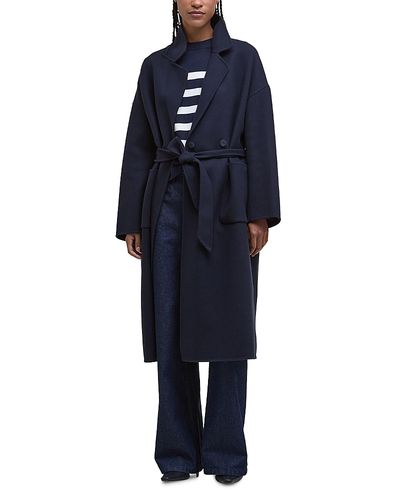 Barbour Barbour Rachel Wool Blend Wrap Coat