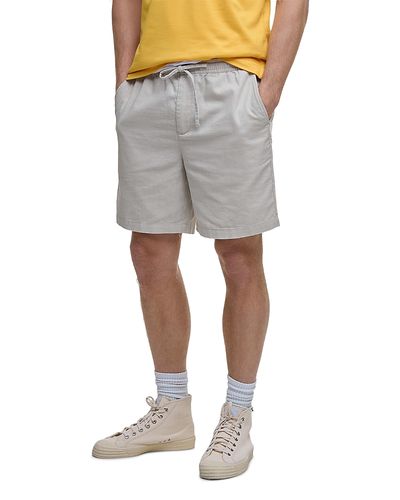 Barbour Barbour Relaxed Fit Linen Blend Shorts