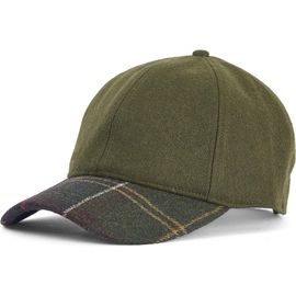 Barbour Barbour Roker Plaid Wool Blend Baseball Cap
