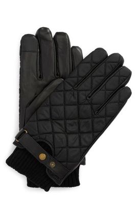 Barbour Barbour Singsby Quilted Tech Gloves