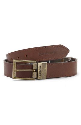 Barbour Barbour Tartan Leather Belt