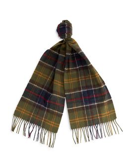 Barbour Barbour Tartan Plaid Merino Wool & Cashmere Scarf