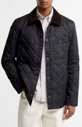 Barbour Barbour Tartan Quilted Shirt Jacket