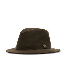 Barbour Barbour Vintage Waxed Canvas Bushman Hat