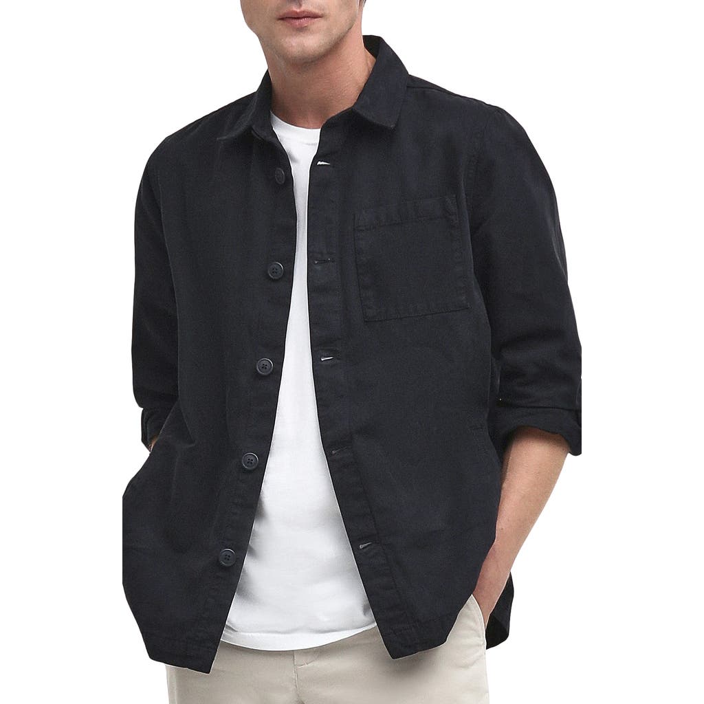 Barbour Barbour Washed Button-Up Overshirt