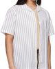 Barbour Barbour White Park Seersucker Striped Short-Sleeved Shirt - 2