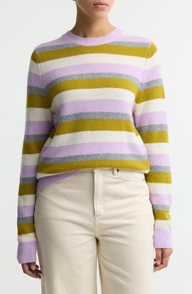 Barbour Barbour Woodhouse Striped Wool & Cashmere Sweater