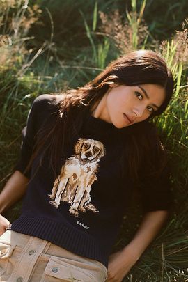 Barbour Barbour x Anthropologie Lara 100% Cotton Sweater