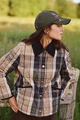Barbour Barbour x Anthropologie Waxed Cap