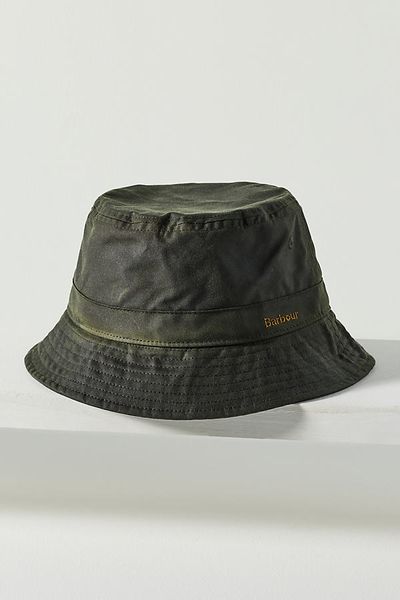 Barbour Belsay Waxed 100% Cotton Bucket Hat