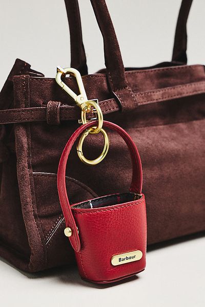 Barbour Leather Bucket Bag Charm