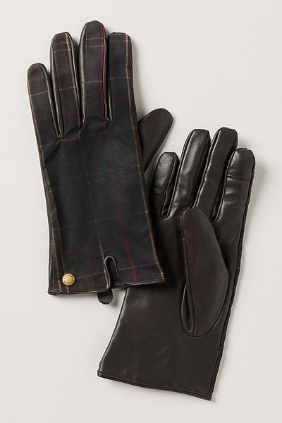Barbour Scarlet Tartan Gloves