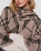 Barbour Vienna Tartan Wool-Blend Cape with Scarf - 4