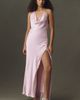 Bardot Anastasia Satin Halter Dress - 1