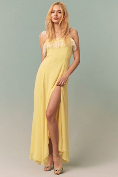 Bardot Arlia Lace-Trim Maxi Dress