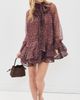 BARDOT BARDOT Adrie Babydoll Mini Dress Leopard - 5