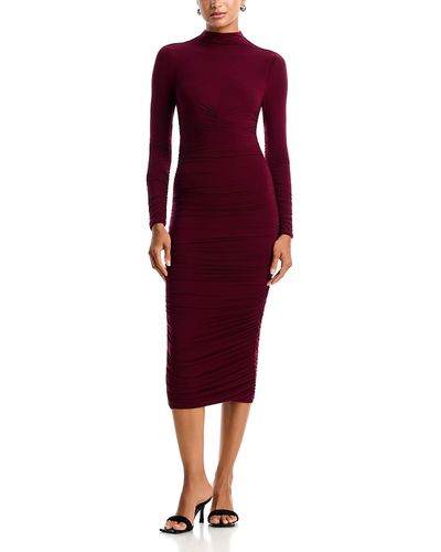 Bardot Bardot Amera Knit Mock Neck Midi Dress
