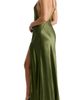 Bardot Bardot Anastasia Satin Maxi Halter Dress - 2