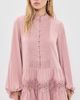 BARDOT BARDOT Antonia Lace Trim Mini Dress Dusty Pink - 2