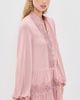 BARDOT BARDOT Antonia Lace Trim Mini Dress Dusty Pink - 4