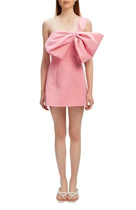 Bardot Bardot Bella Bow One-Shoulder Minidress