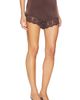 Bardot Bardot Bonita Satin Lace Trim Short - 2