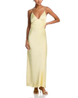 Bardot Bardot Capri Yellow Slip Dress