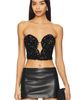Bardot Bardot Eleni Velvet Sequin Bustier - 1