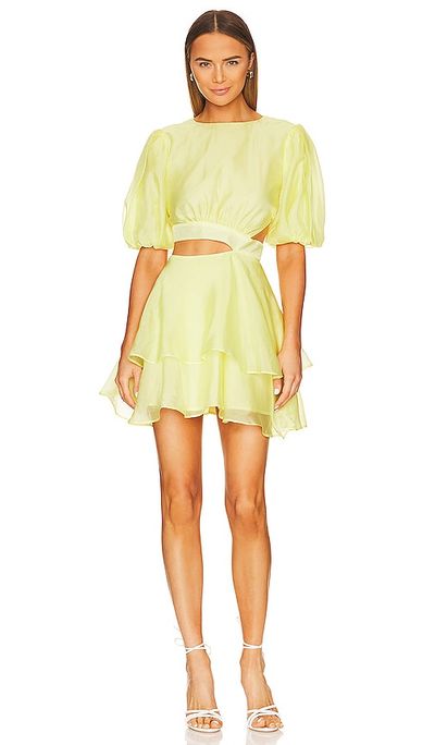 sexy in mini dress Primavera Couture Short Dress 3851 Mint / 2