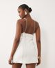 Bardot Bardot floral bust appliqué mini dress in white - 4