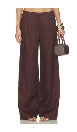 Bardot Bardot Geordy Hipster Linen Pant