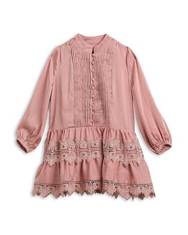 Bardot Bardot Girls' Anie Satin Shirt Dress