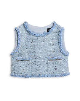 Bardot Bardot Girls' Jayde Boucle Top & Skirt Set